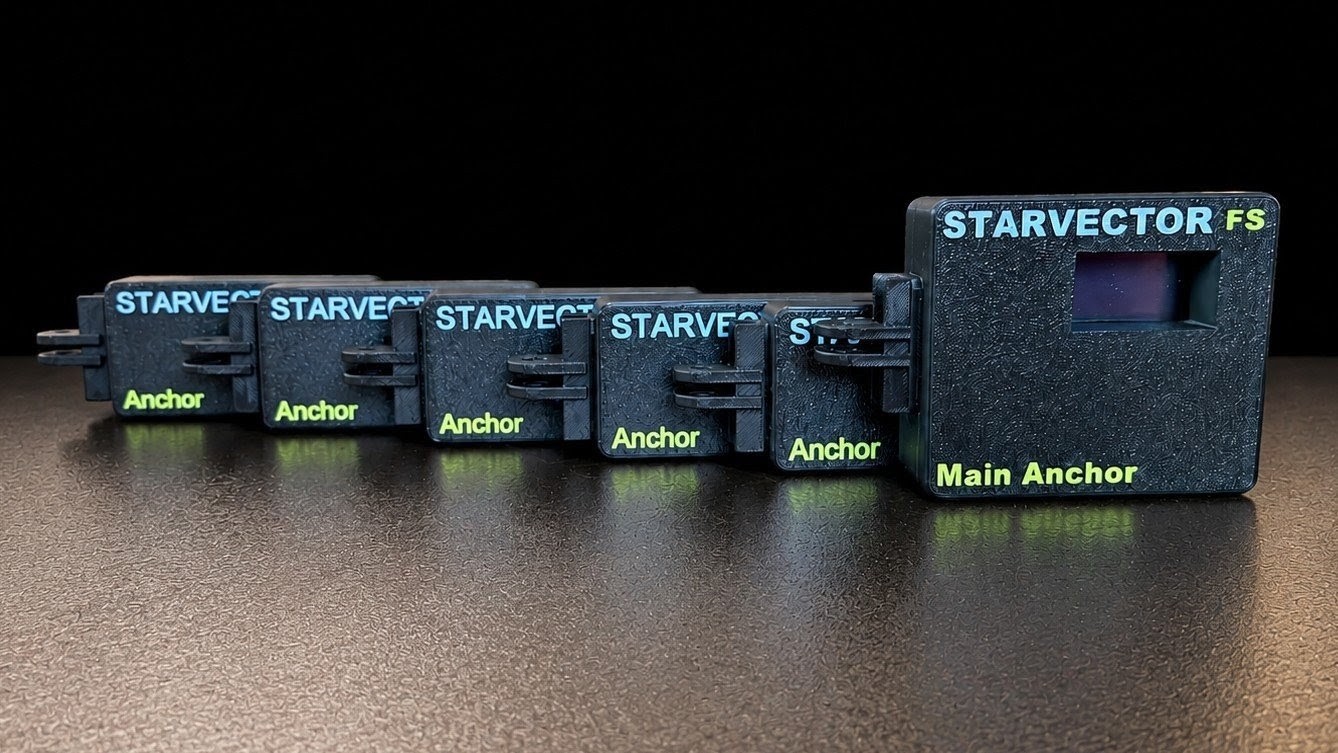 STARVECTOR FS Main Anchor and five tracking anchors