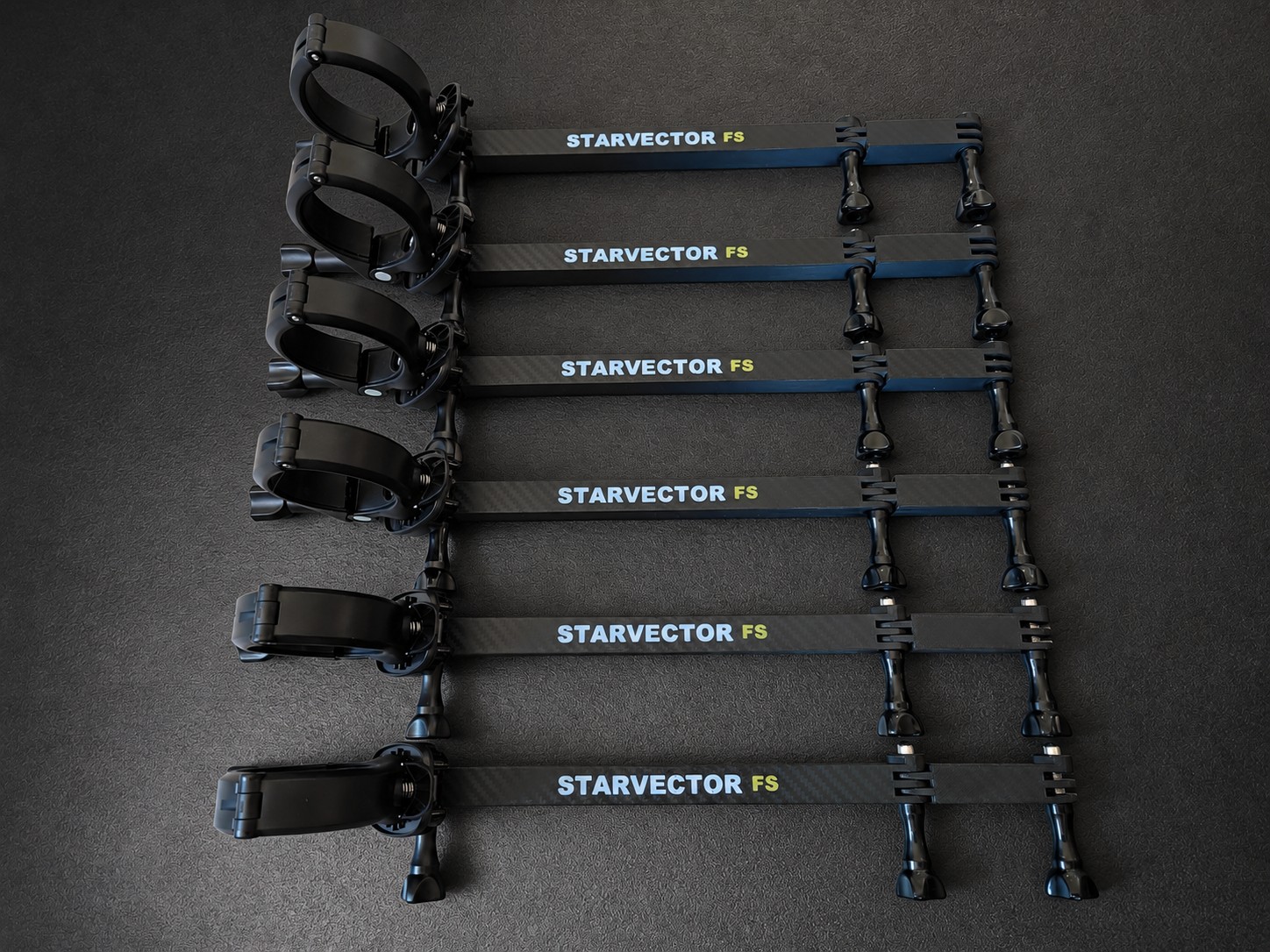 STARVECTOR FS mounting arms and clamps